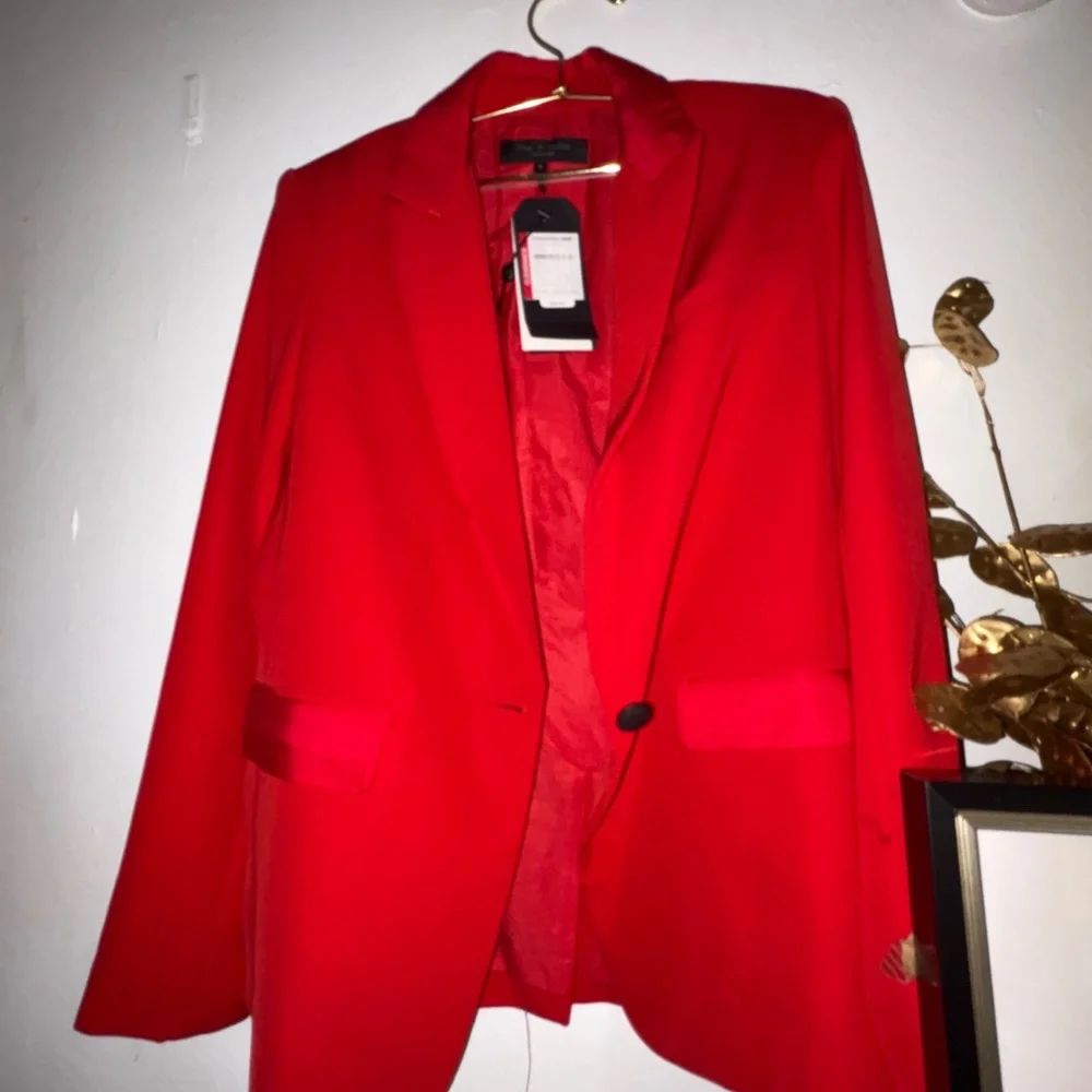 Rag & Bone Vibrant Red Jacket